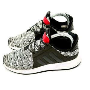 Adidas X PLR Running Shoes Mens Size‎ 5.5 Originals Black Low Top Lace Up
